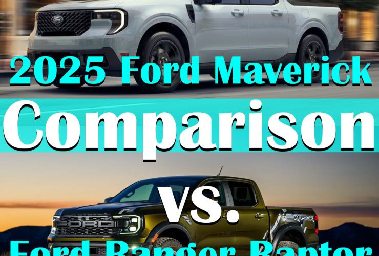 Comparison 2025 Ford Ranger Raptor vs Ford Maverick