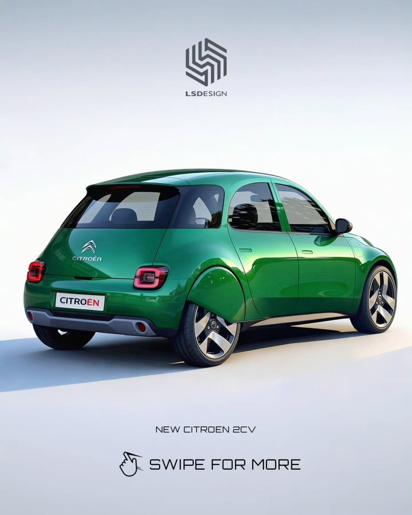 Citroen 2CV Rendering (3)