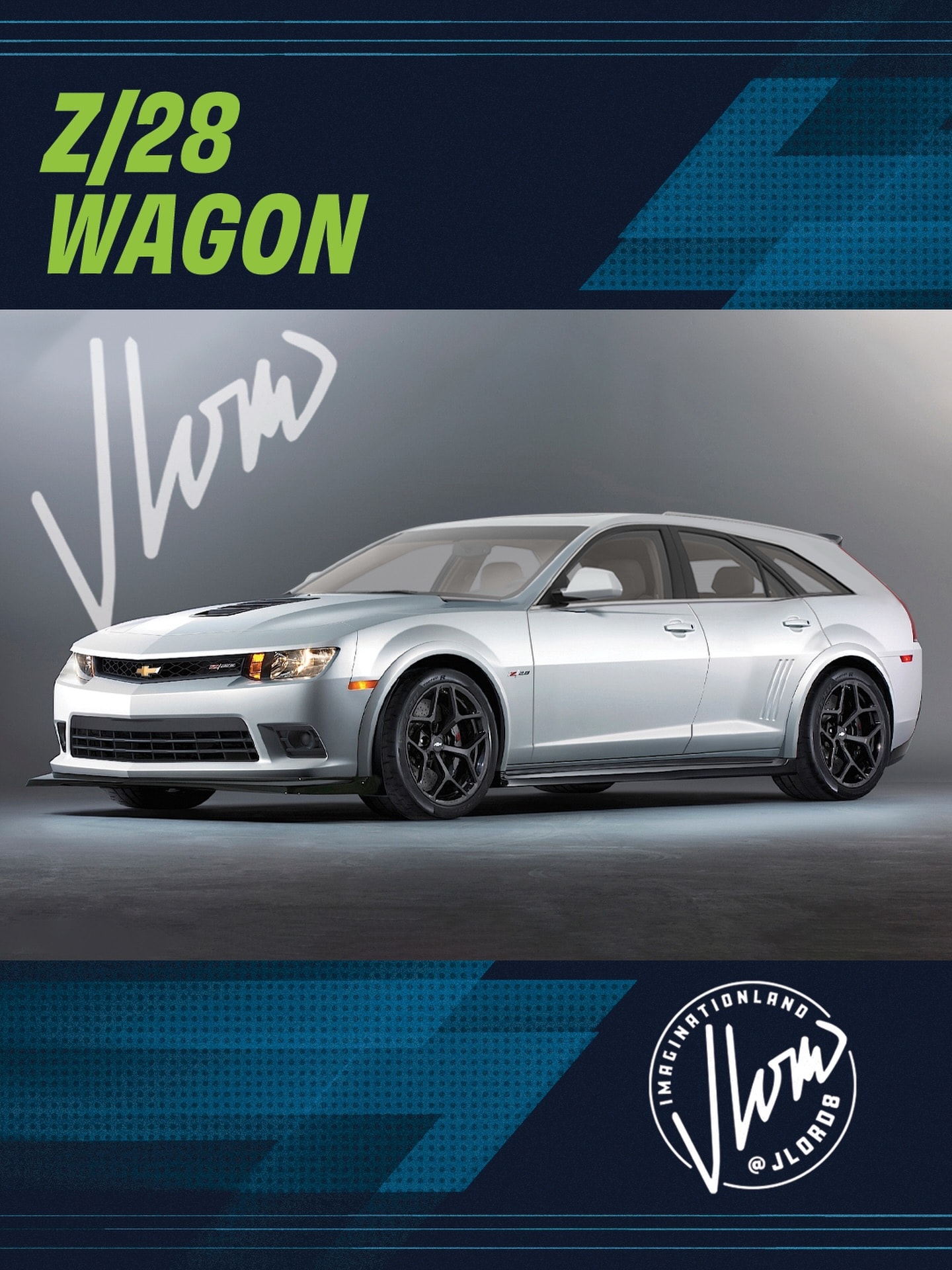 2028 Chevrolet CamaroZ 28 Wagon Rendering