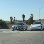 Lucid Prototype During Tests in Arizona