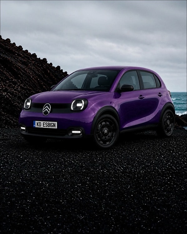 Citroen 2CV Rendering (4)
